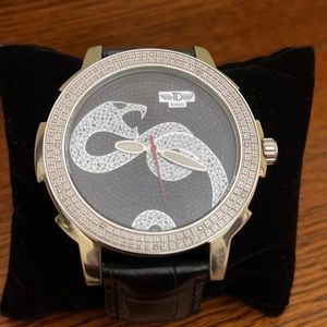 TDIEZEL Men’s watch With  Authentic diamonds NWB